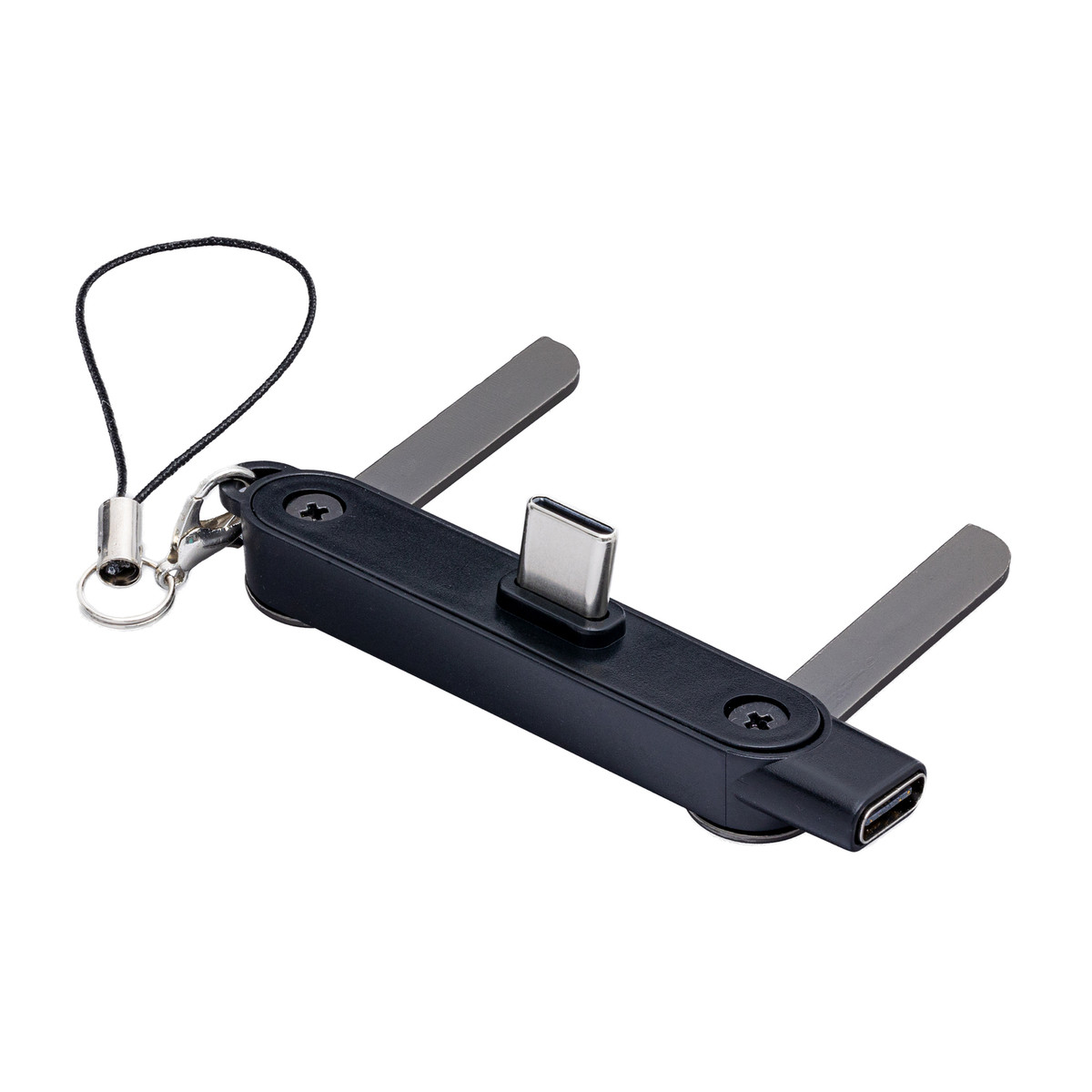 Handyständer mit USB-C REEVES-PORTHAM schwarz Handyständer mit USB-C REEVES-PORTHAM schwarz
