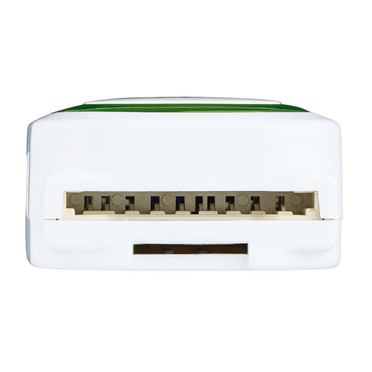2-port USB hub and card reader COLLECTION 500 green 2-port USB hub and card reader COLLECTION 500 green