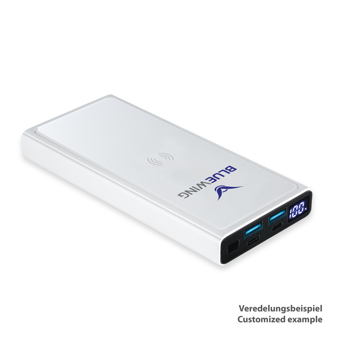 Fast Wireless Charging powerbank REEVES-LARKHALL white 10000 mAh Fast Wireless Charging powerbank REEVES-LARKHALL white 10000 mAh