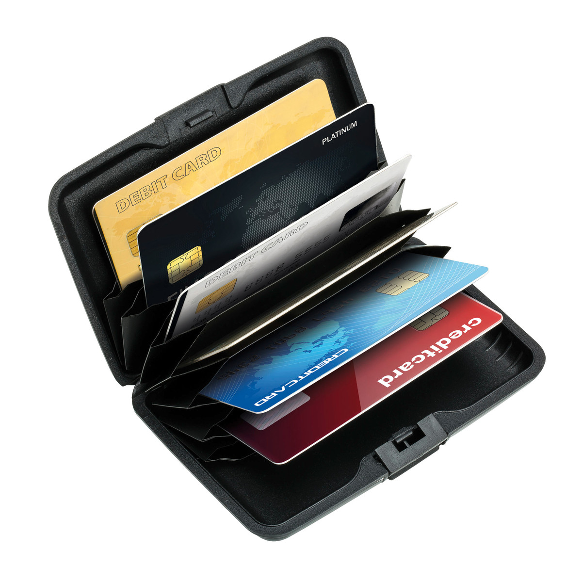 RFID Protection Card Case RE98-KENITRA silver RFID Protection Card Case RE98-KENITRA silver