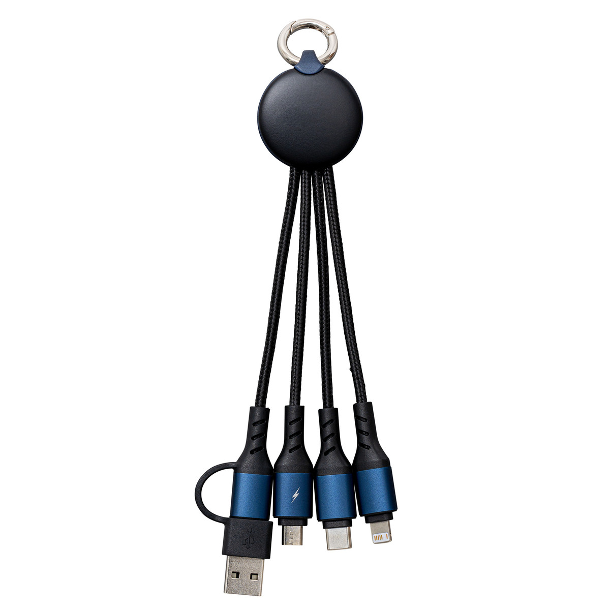 6-in-1 Charging Cable with Light REEVES-PUHALANI II blue / blue 6-in-1 Charging Cable with Light REEVES-PUHALANI II blue / blue