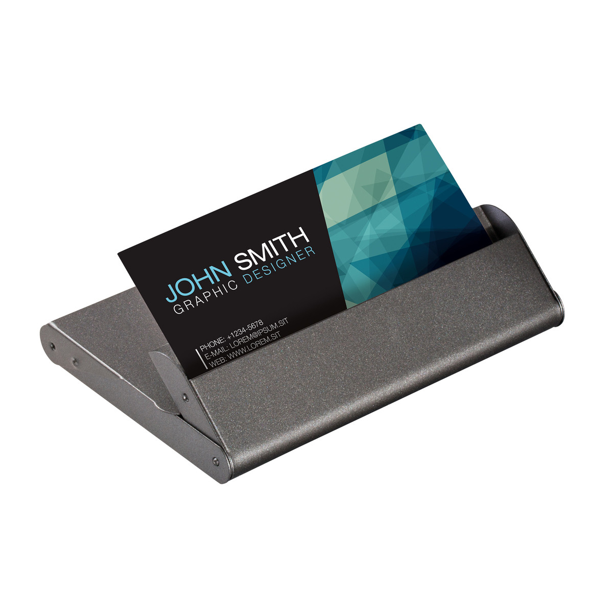 Credit and business card box RE98-HALIFAX dark grey