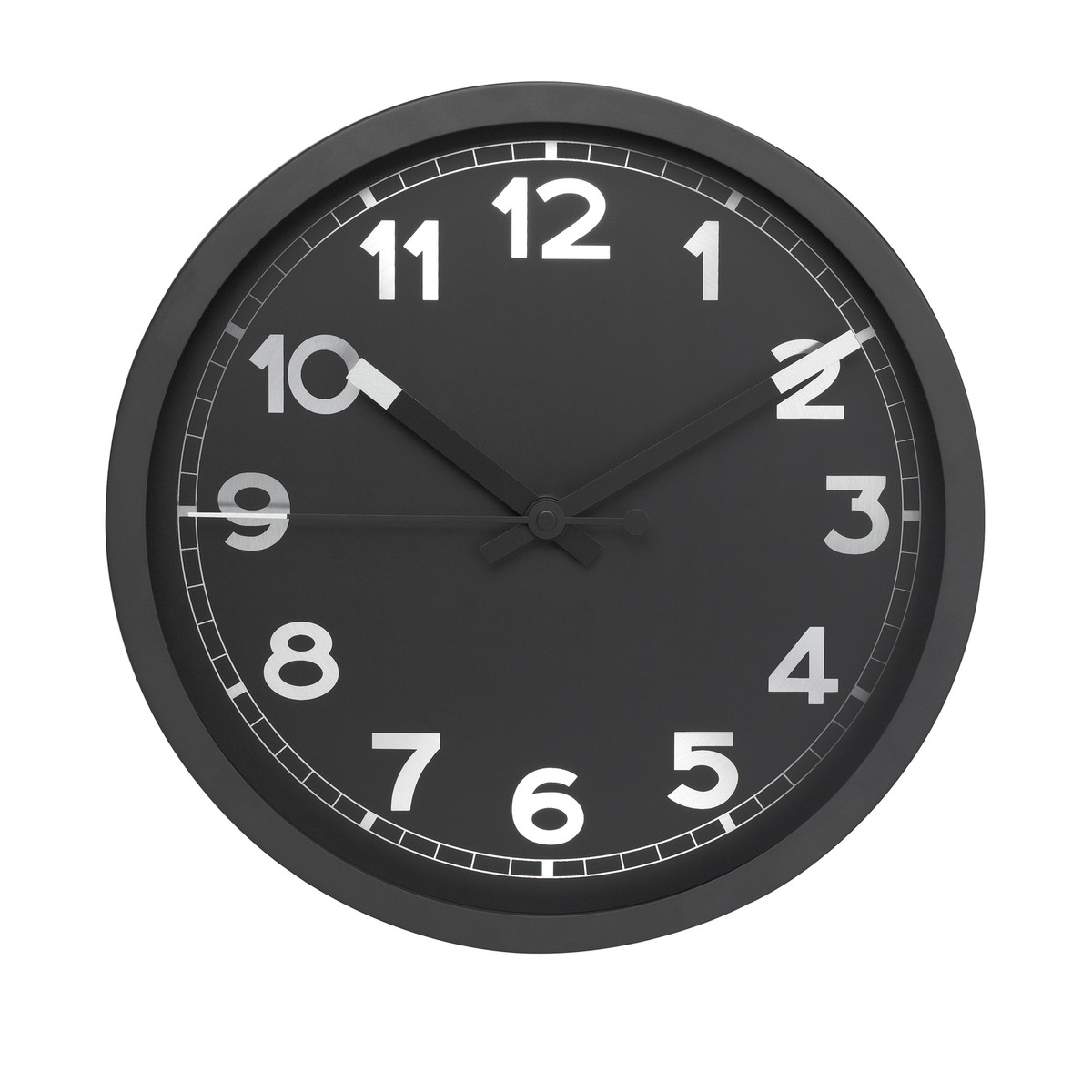 Wanduhr REEVES-REDDITCH schwarz Wanduhr REEVES-REDDITCH schwarz