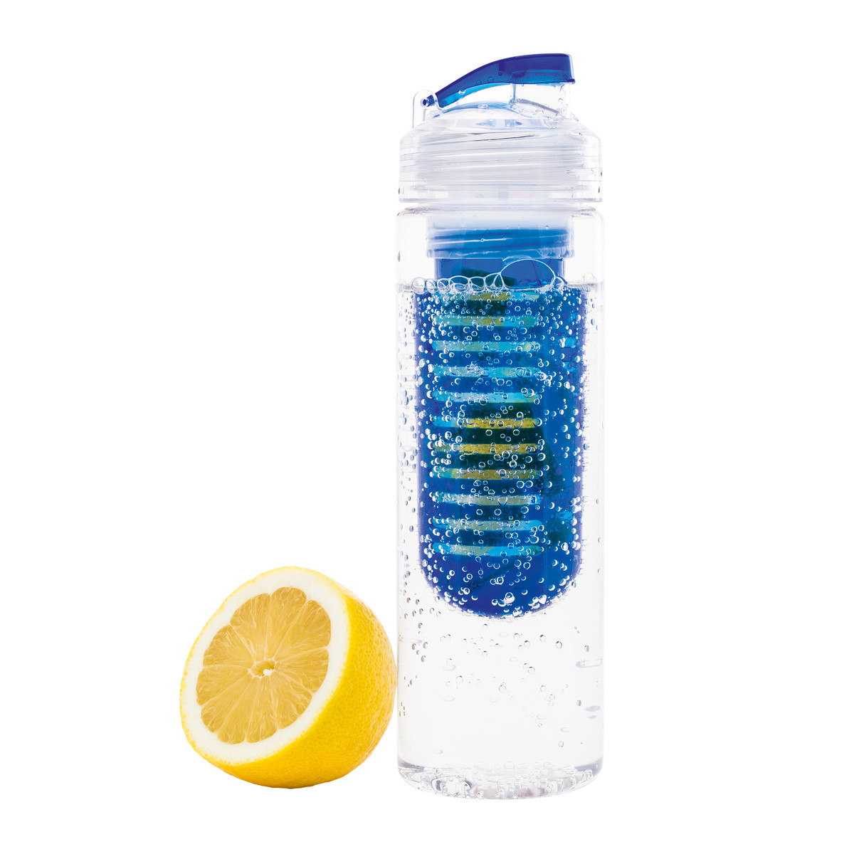 Trinkflasche mit Fruchteinsatz REFLECTS-JOLIETTA blau