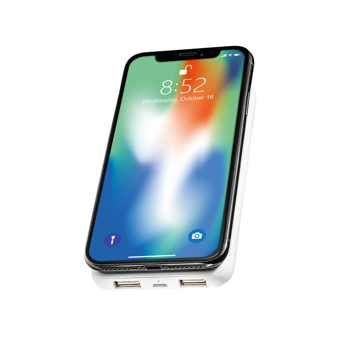 Wireless Charging Powerbank REEVES-MASSAMÁ white 4000 mAh Wireless Charging Powerbank REEVES-MASSAMÁ white 4000 mAh