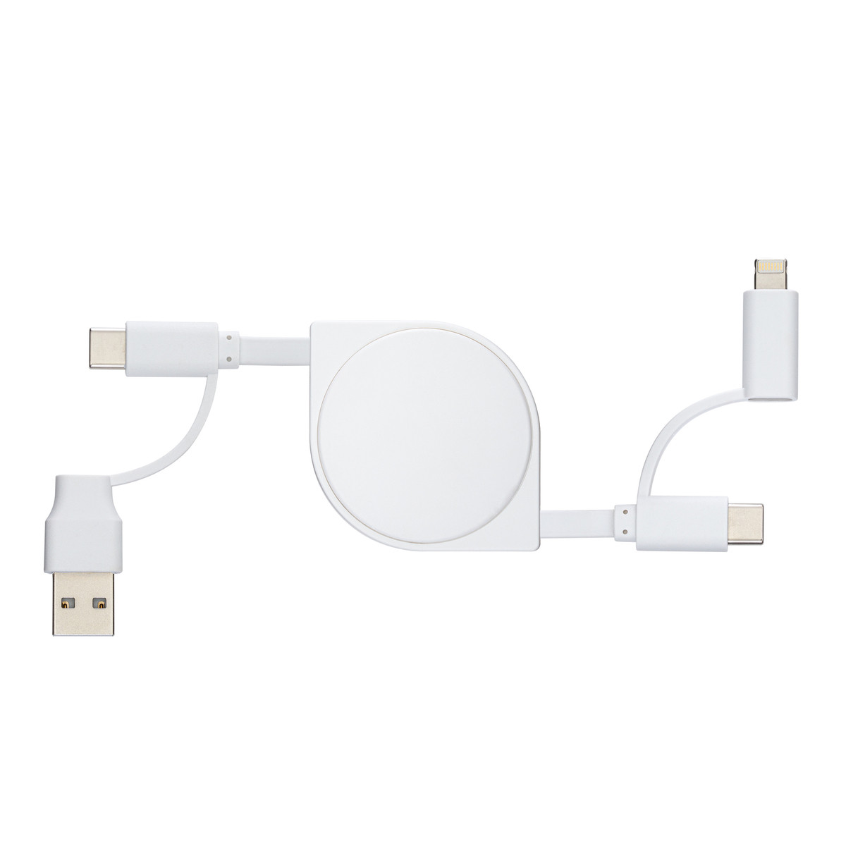 6-in-1 Charging Cable REEVES-SNAKE II white 6-in-1 Charging Cable REEVES-SNAKE II white