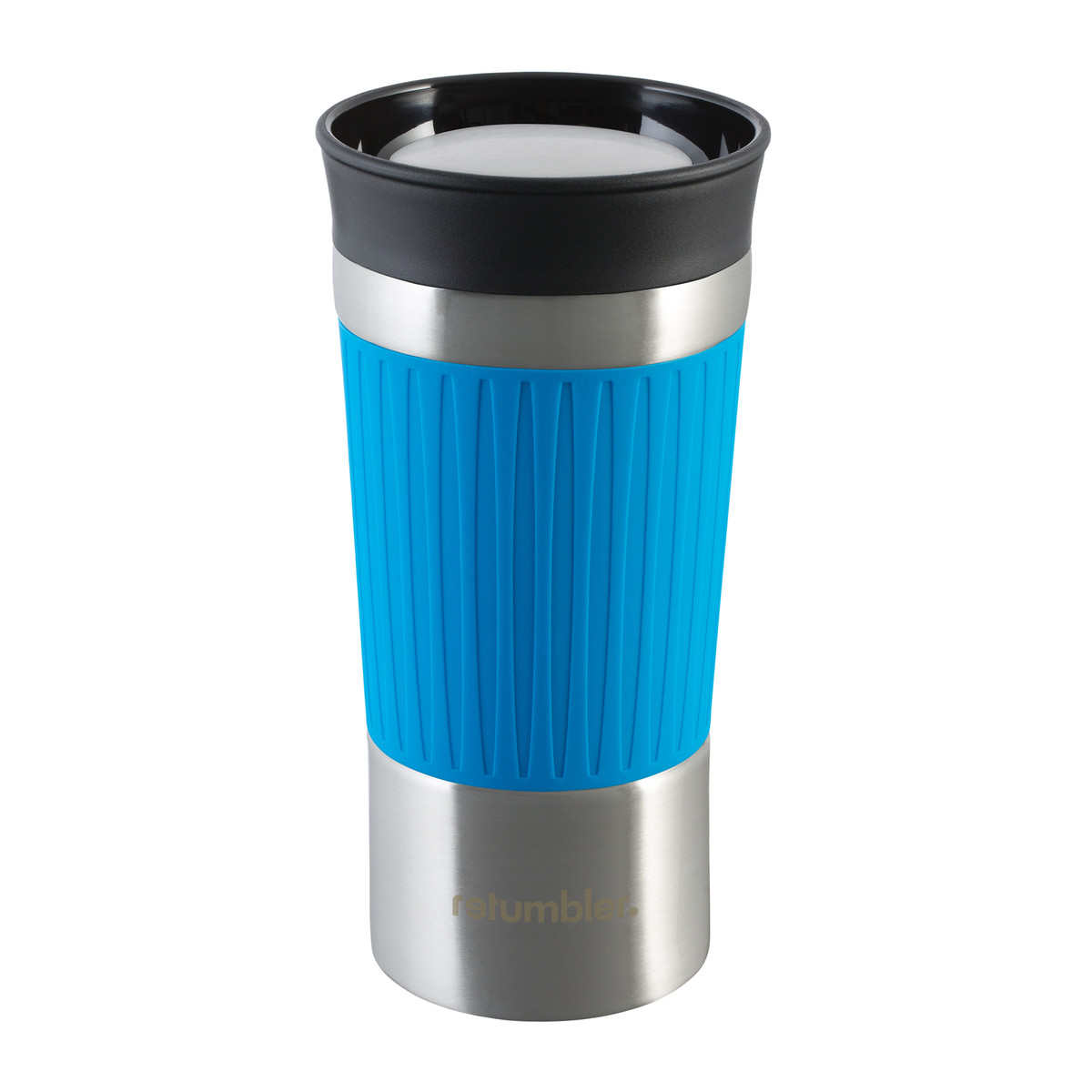 Thermobecher RETUMBLER-myKINGSTON "RETUMBLER" silber veredeltes Muster