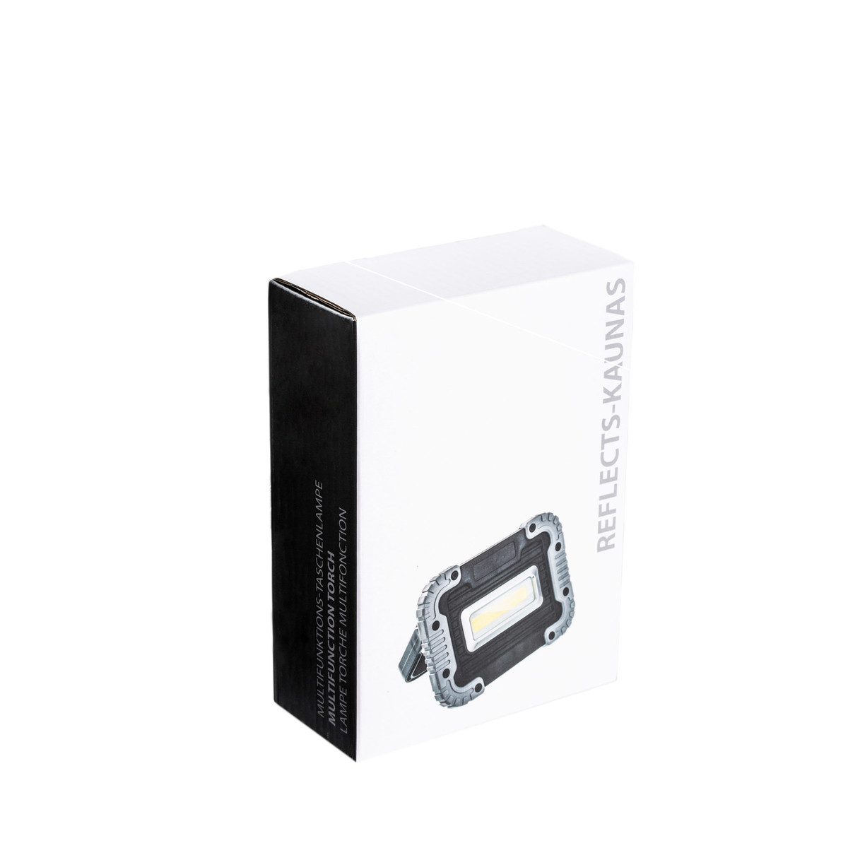Multifunktions-Taschenlampe mit Powerbankfunktion REEVES-KAUNAS schwarz 2600 mAh