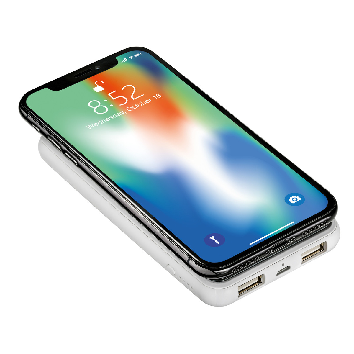 Wireless Charging Powerbank REEVES-MASSAMÁ white 4000 mAh Wireless Charging Powerbank REEVES-MASSAMÁ white 4000 mAh