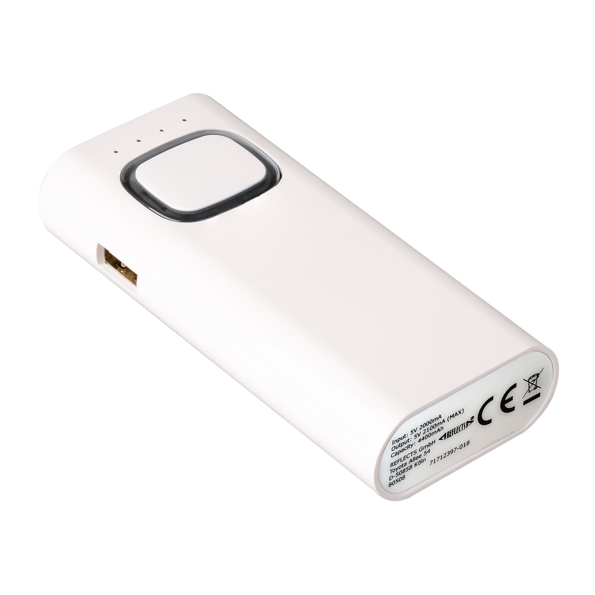 Powerbank mit COB LED Taschenlampe COLLECTION 500 schwarz Powerbank mit COB LED Taschenlampe COLLECTION 500 schwarz