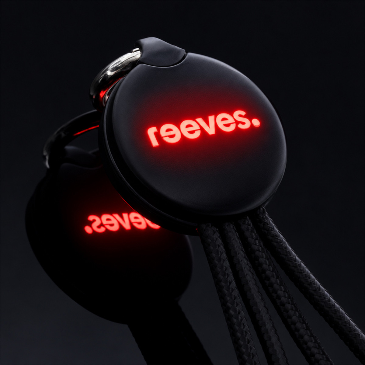 6-in-1 Charging Cable with Light REEVES-PUHALANI II red / red 6-in-1 Charging Cable with Light REEVES-PUHALANI II red / red
