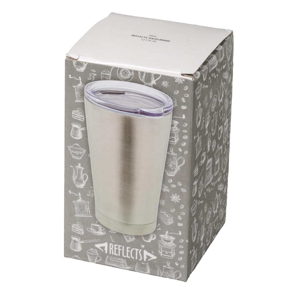 Thermobecher RETUMBLER-HAZELWOODS silber Thermobecher RETUMBLER-HAZELWOODS silber
