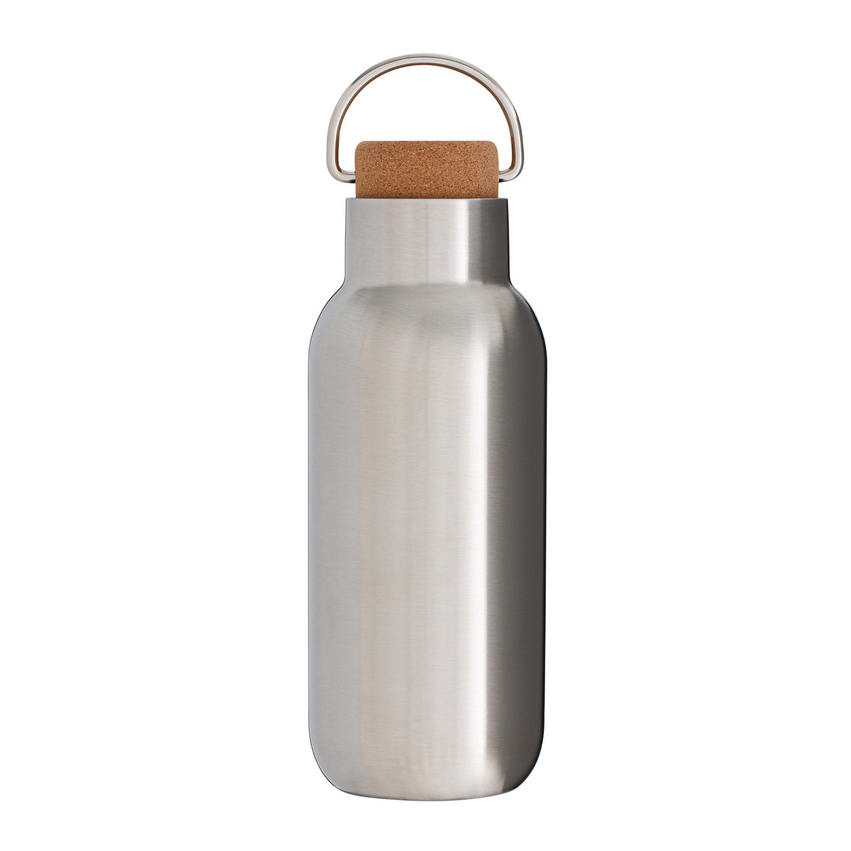 Thermo Drinking Bottle RETUMBLER-ORTADO 500 silver