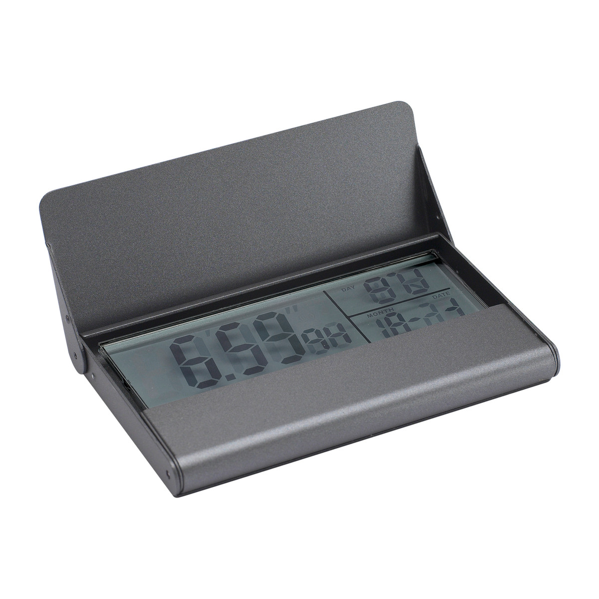 Desk clock with alarm function REFLECTS-LIVERPOOL dark grey Desk clock with alarm function REFLECTS-LIVERPOOL dark grey