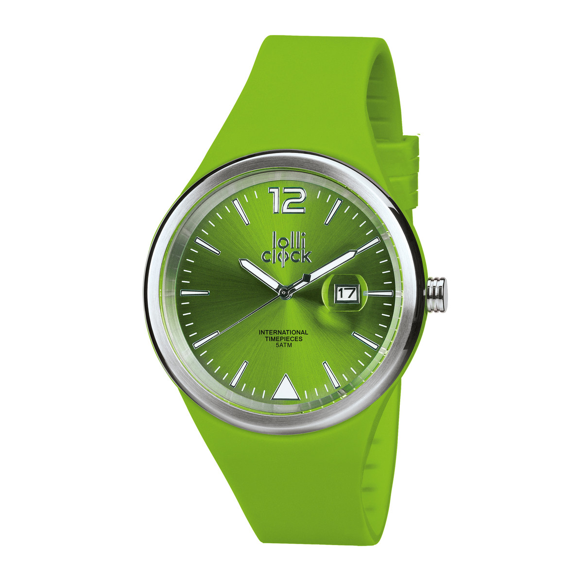 Watch LOLLICLOCK-EVOLUTION DATE light green