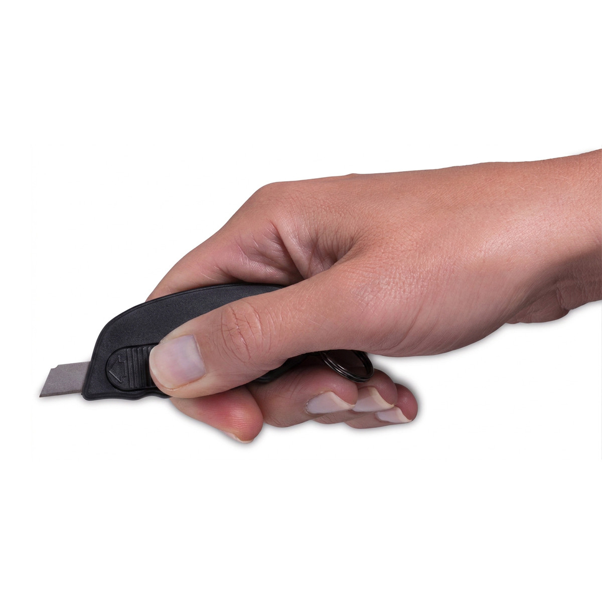 Mini Cutter with Key Ring RE98-TONGI black Mini Cutter with Key Ring RE98-TONGI black