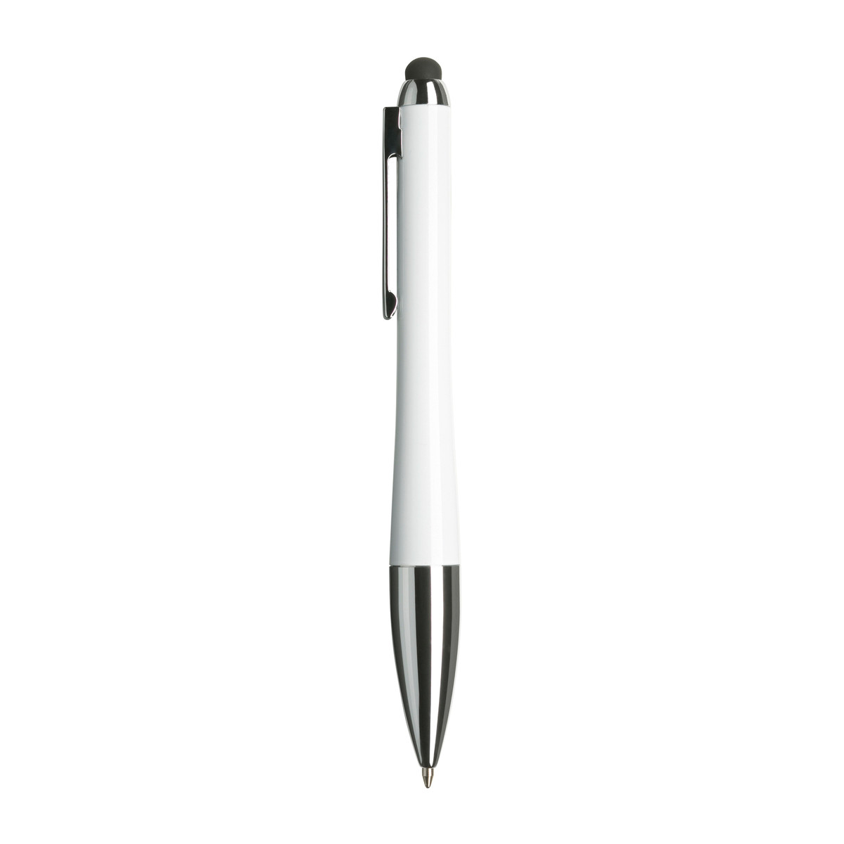 Stylo à bille CLIC CLAC-HOUSTON blanc Stylo à bille CLIC CLAC-HOUSTON blanc