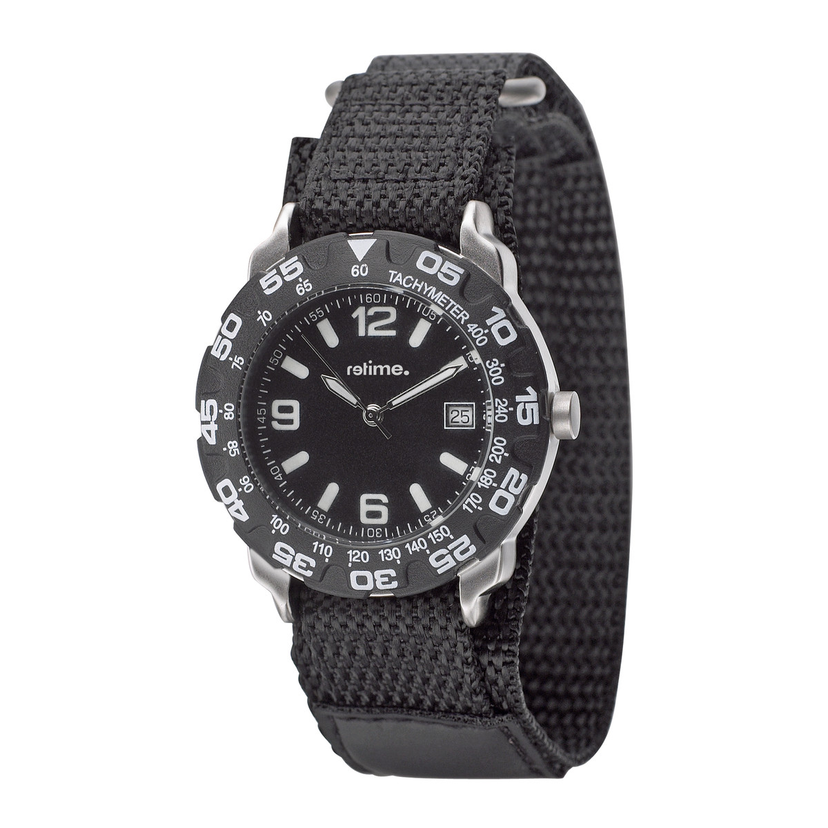 Armbanduhr REFLECTS-SPORT schwarz Armbanduhr REFLECTS-SPORT schwarz