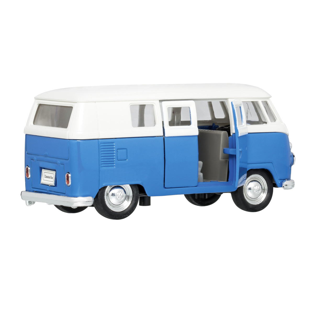 Modelauto REFLECTS-VW T1 1:38 blauw Modelauto REFLECTS-VW T1 1:38 blauw