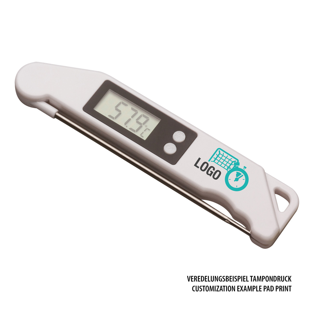 Fleischthermometer REFLECTS-MERSIN WHITE/BLACK