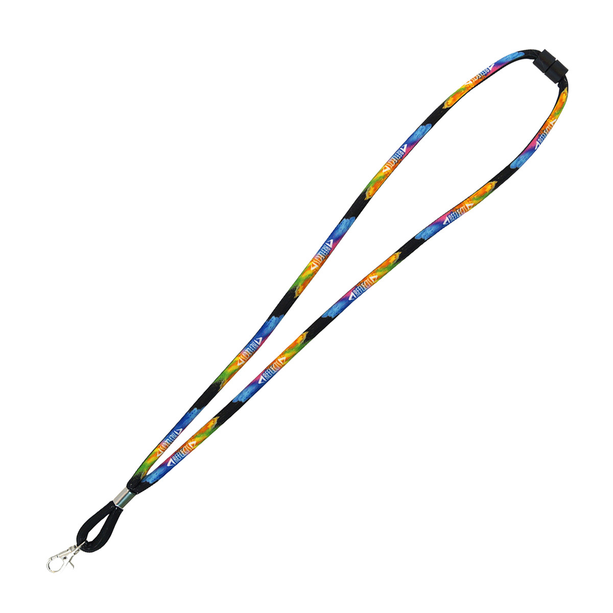 Lanyard black branded sample Lanyard black branded sample
