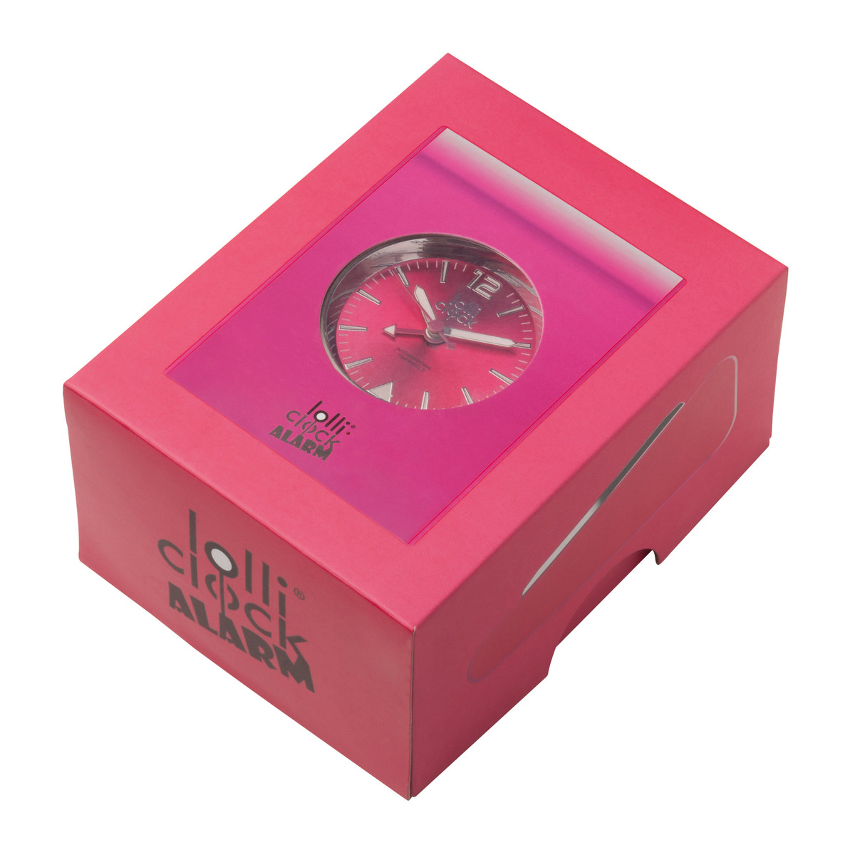 Alarmuhr LOLLICLOCK-ALARM magenta Alarmuhr LOLLICLOCK-ALARM magenta