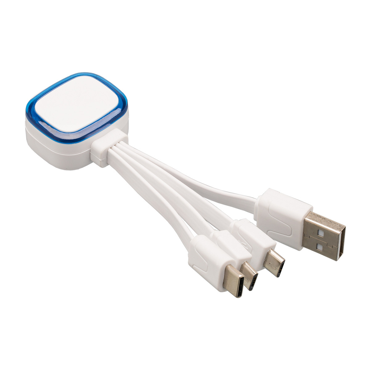Multi USB charging cable COLLECTION 500 blue Multi USB charging cable COLLECTION 500 blue