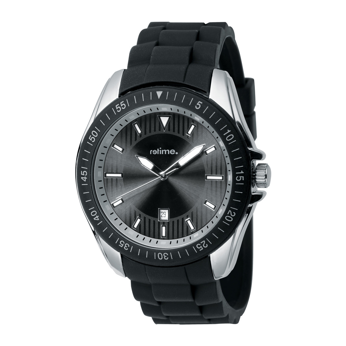 Montre-bracelet REFLECTS-TREND noir Montre-bracelet REFLECTS-TREND noir