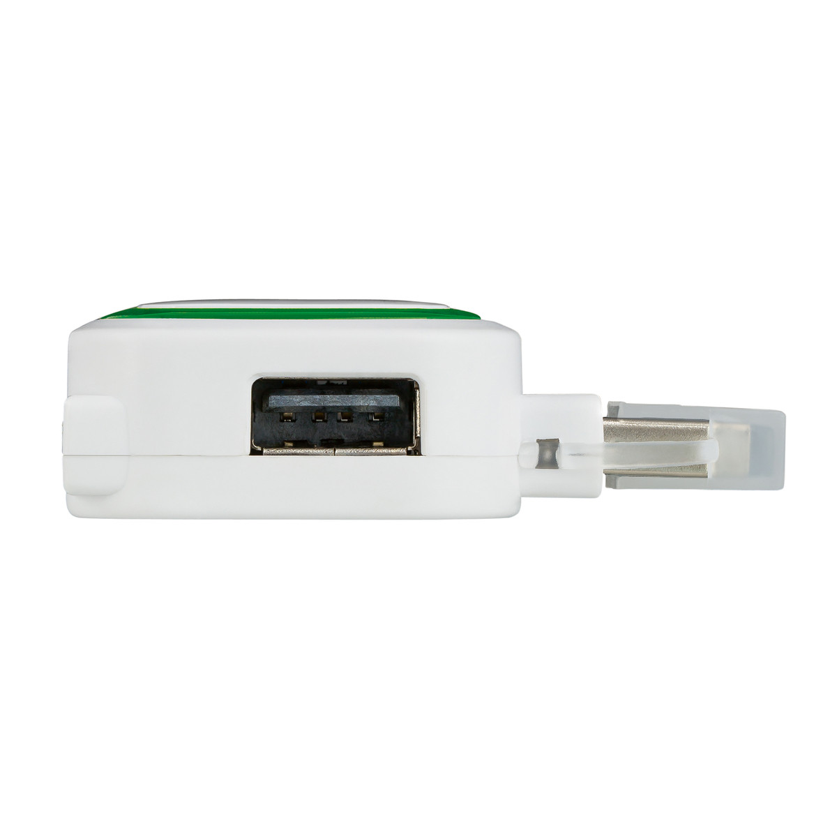 2-port USB hub and card reader COLLECTION 500 green 2-port USB hub and card reader COLLECTION 500 green