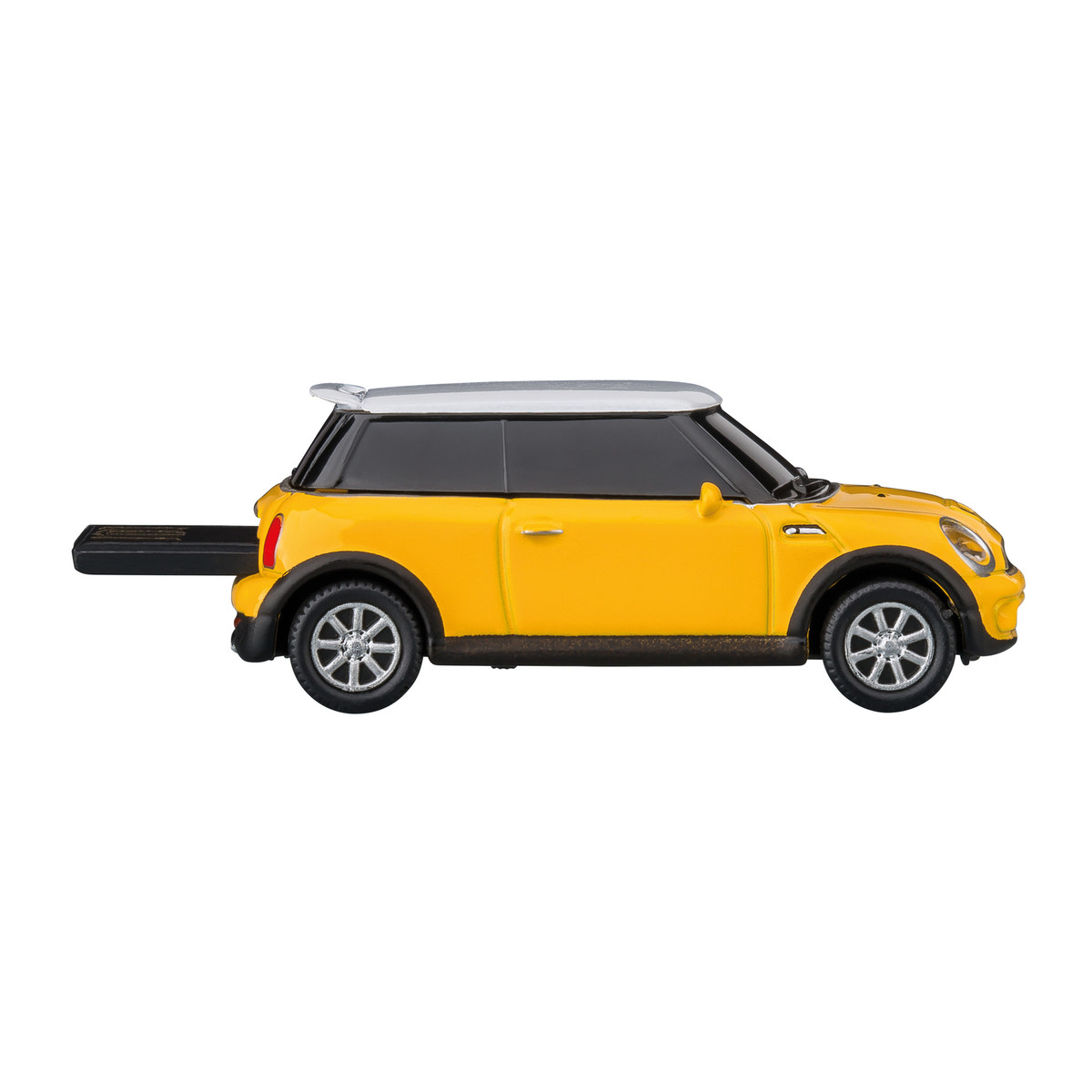 Clé mémoire USB Mini Cooper 1:68 jaune 16Go Clé mémoire USB Mini Cooper 1:68 jaune 16Go
