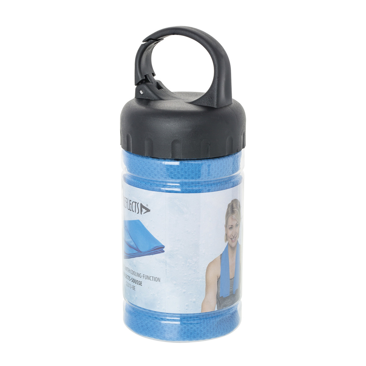 Sports towel with cooling-function REFLECTS-SOUSSE blue Sports towel with cooling-function REFLECTS-SOUSSE blue