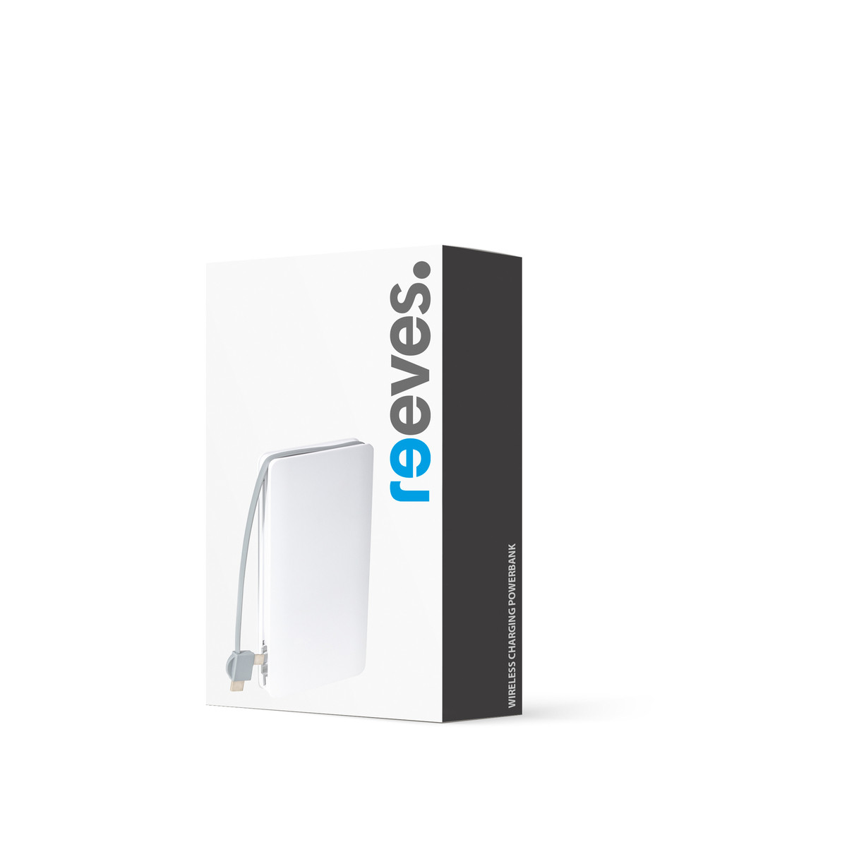 Wireless charging powerbank REEVES-LEICESTER weiß 10000 mAh