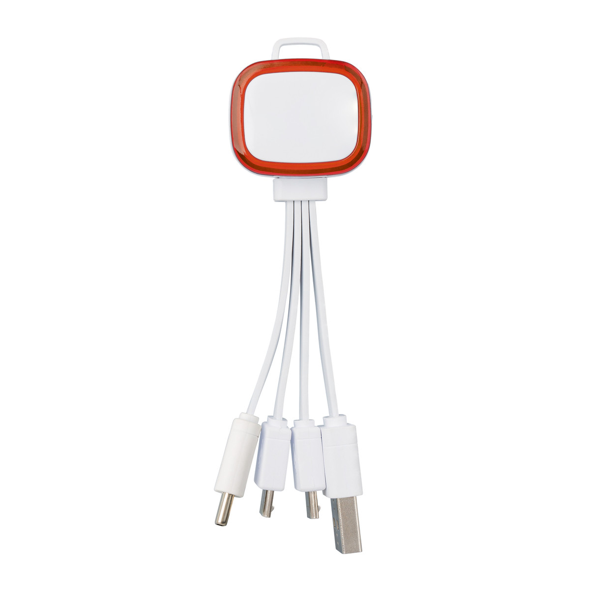 Multi USB charging cable COLLECTION 500 red Multi USB charging cable COLLECTION 500 red