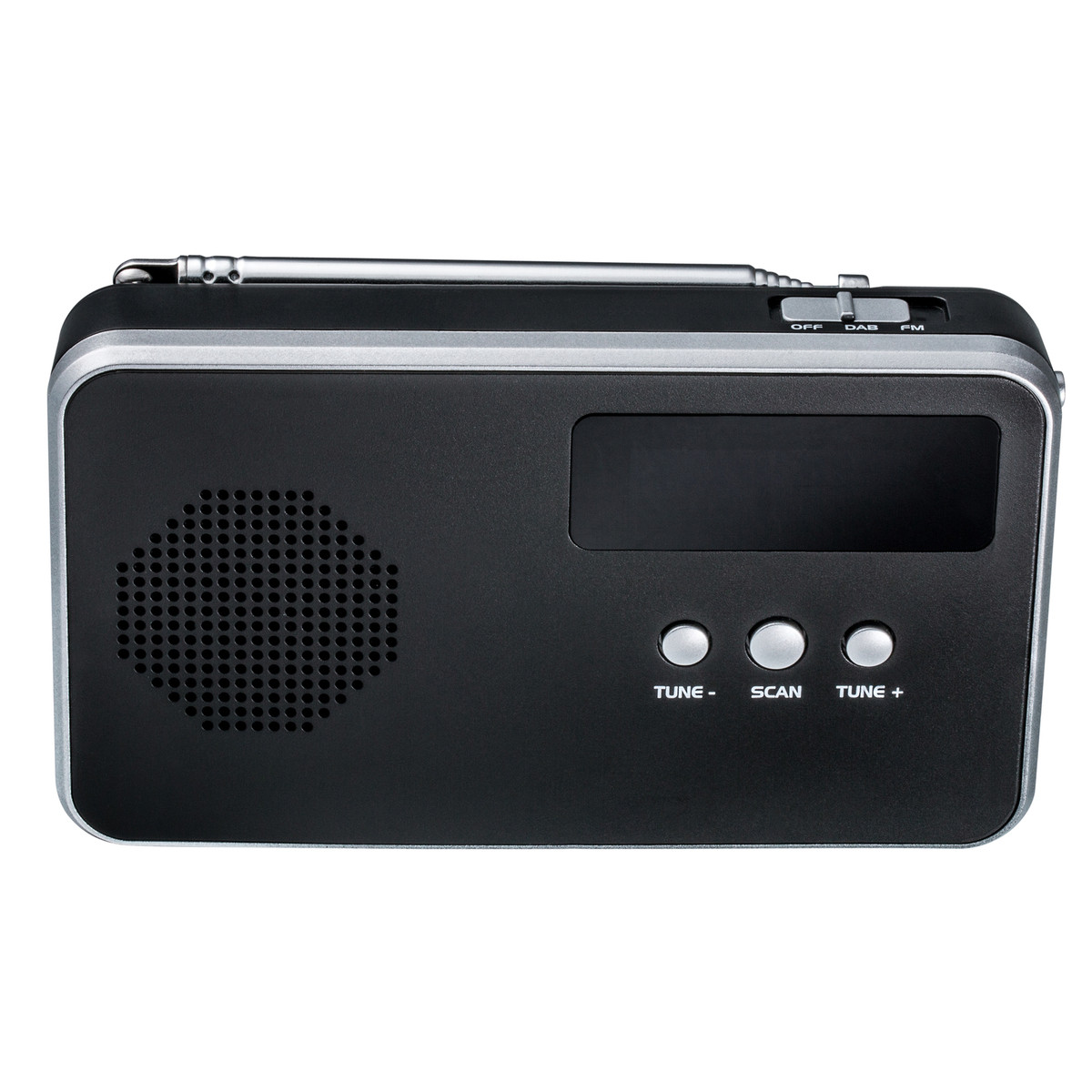Radio numérique portable FM / DAB+ REEVES-BARCELOS noir/argenté Radio numérique portable FM / DAB+ REEVES-BARCELOS noir/argenté
