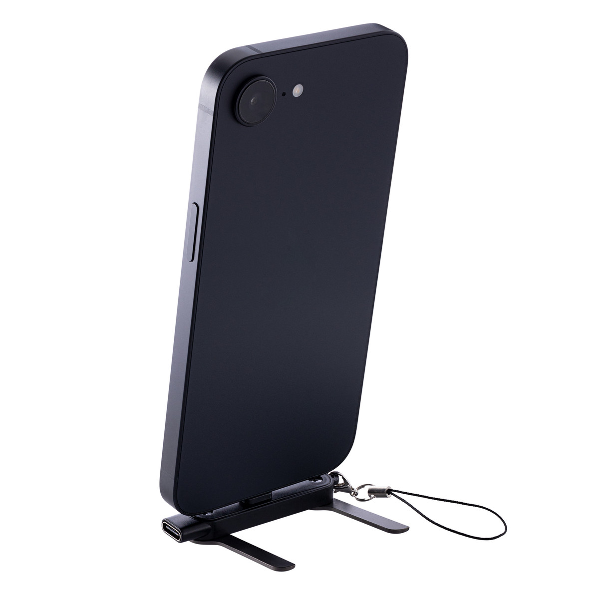 Handyständer mit USB-C REEVES-PORTHAM schwarz