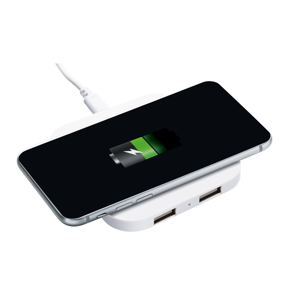 Wireless Charger REEVES-KELOWNA II weiß 5 Watt