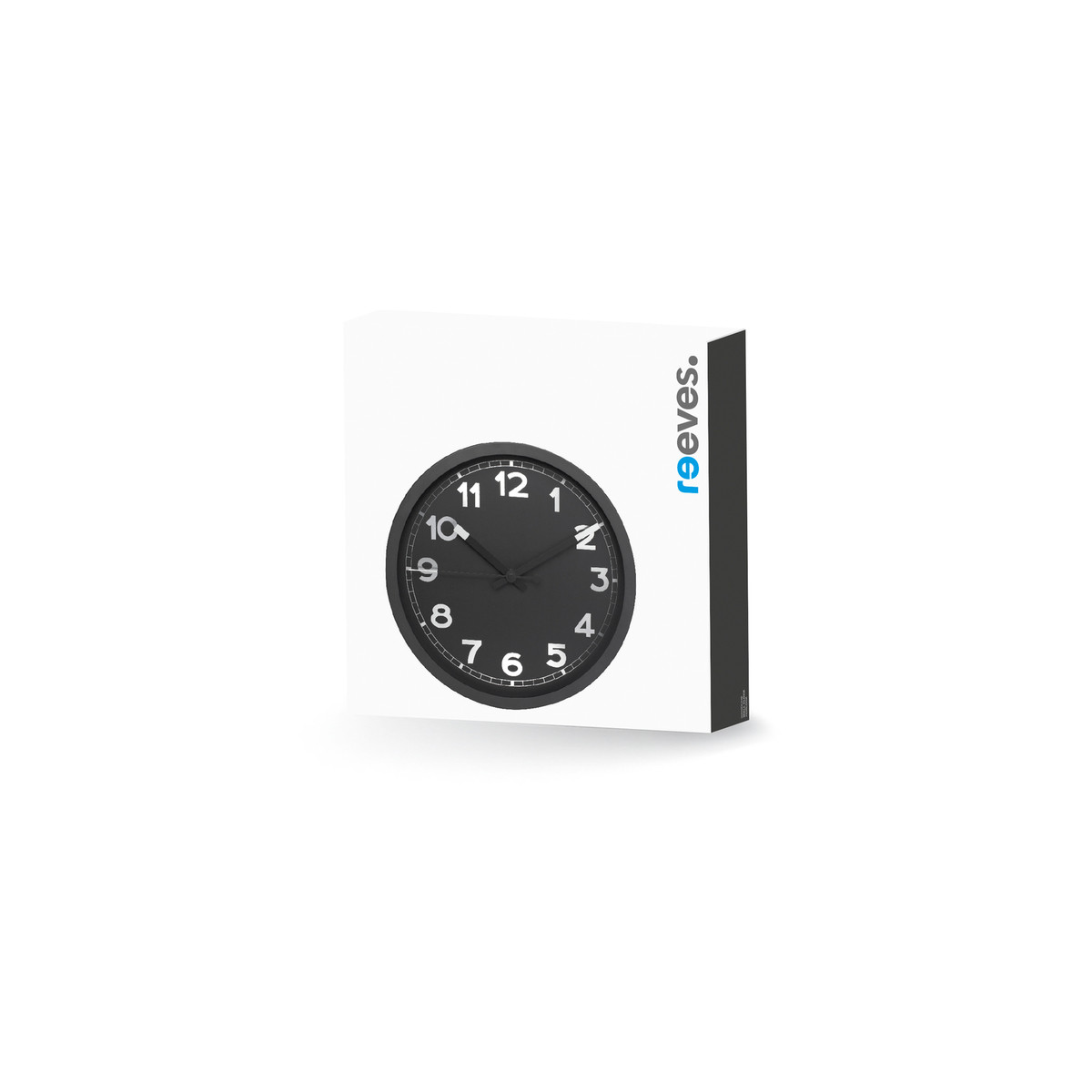 Wanduhr REEVES-REDDITCH schwarz Wanduhr REEVES-REDDITCH schwarz