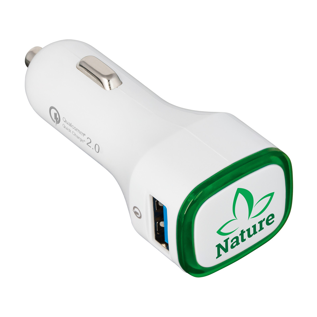 USB car charger Quick Charge 2.0® COLLECTION 500 green USB car charger Quick Charge 2.0® COLLECTION 500 green