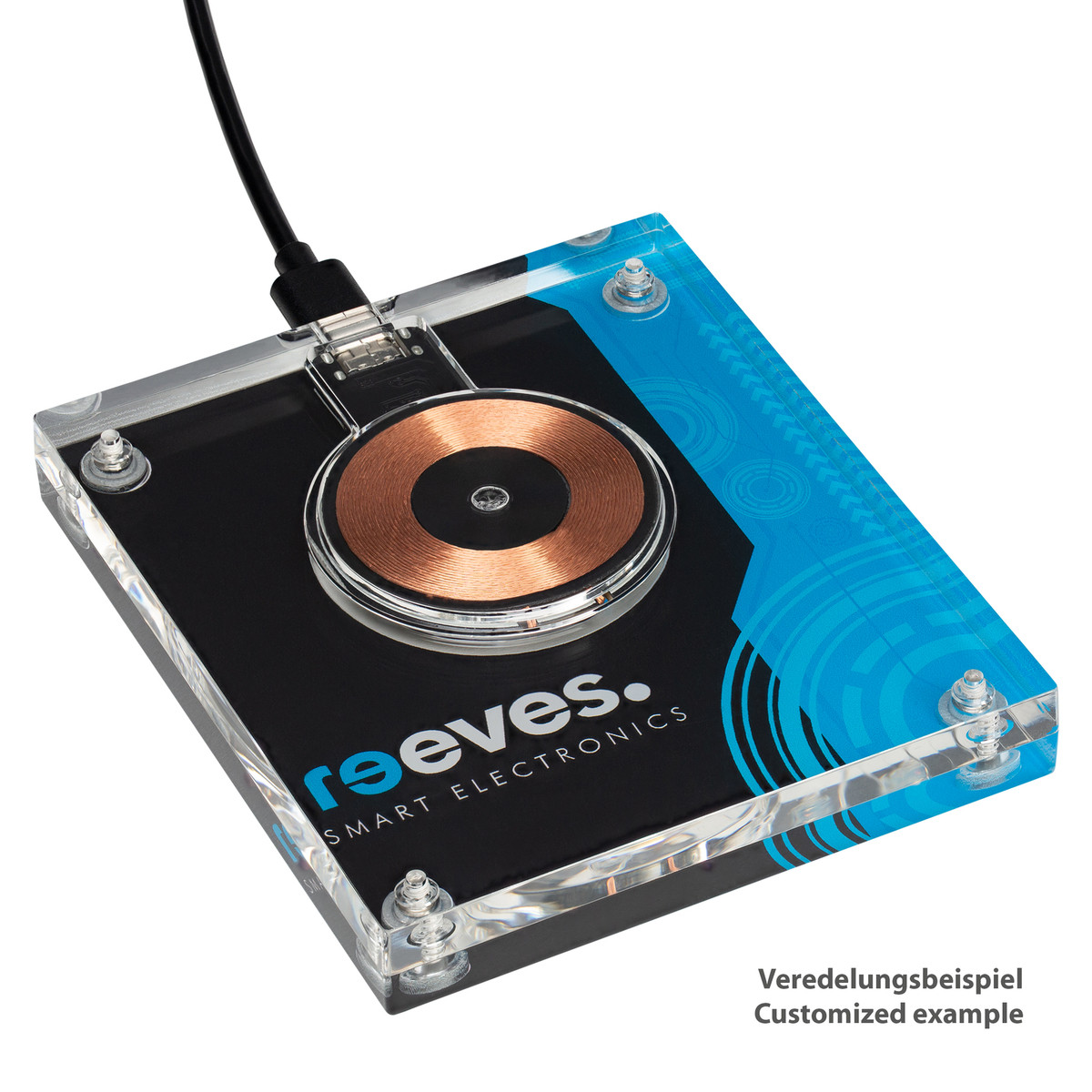 Draadloze Oplader REEVES-GINGCAST 15 Watt Draadloze Oplader REEVES-GINGCAST 15 Watt