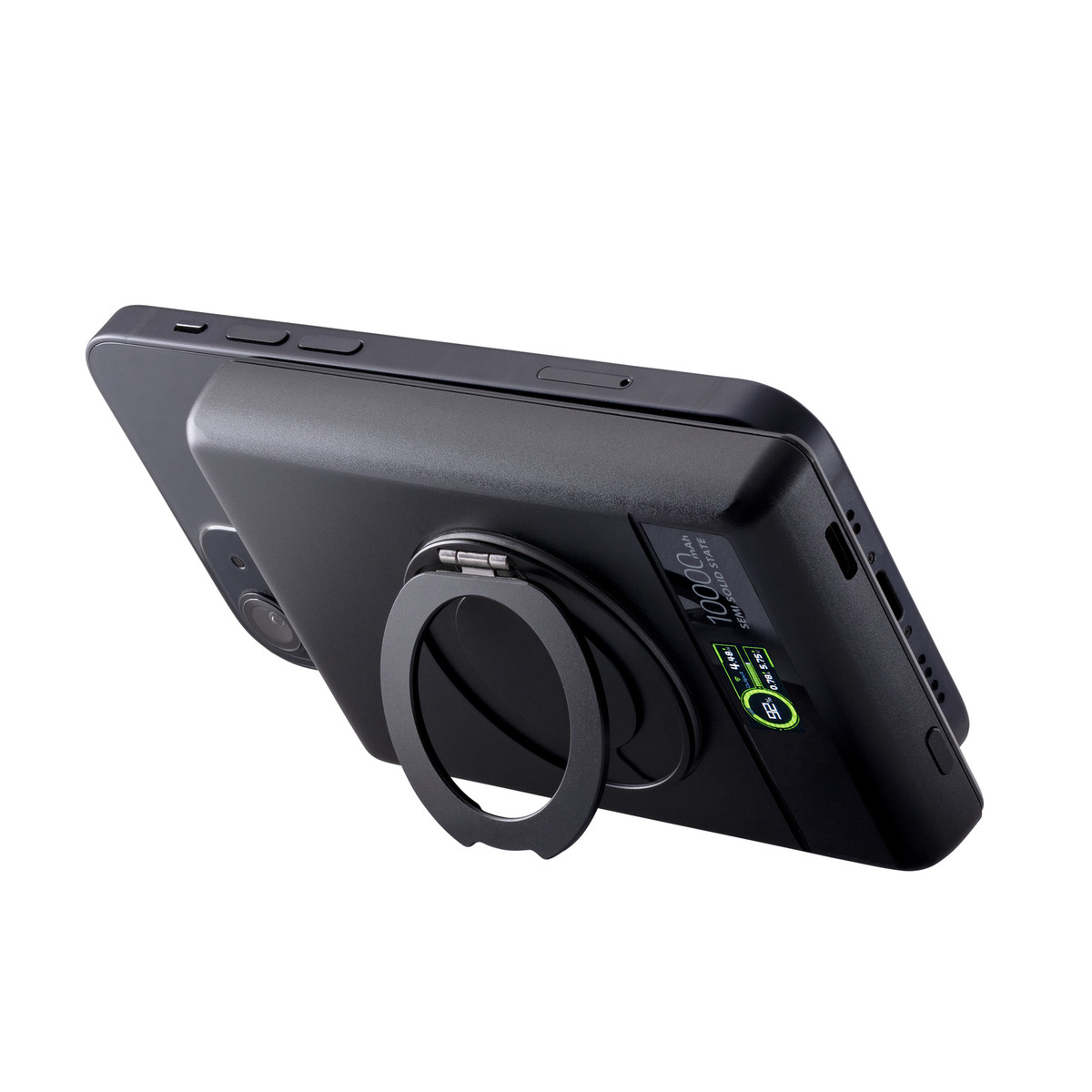 Magnetic 15W Wireless Powerbank REEVES-WATTRON ULTRA X ALU black 10000 mAh