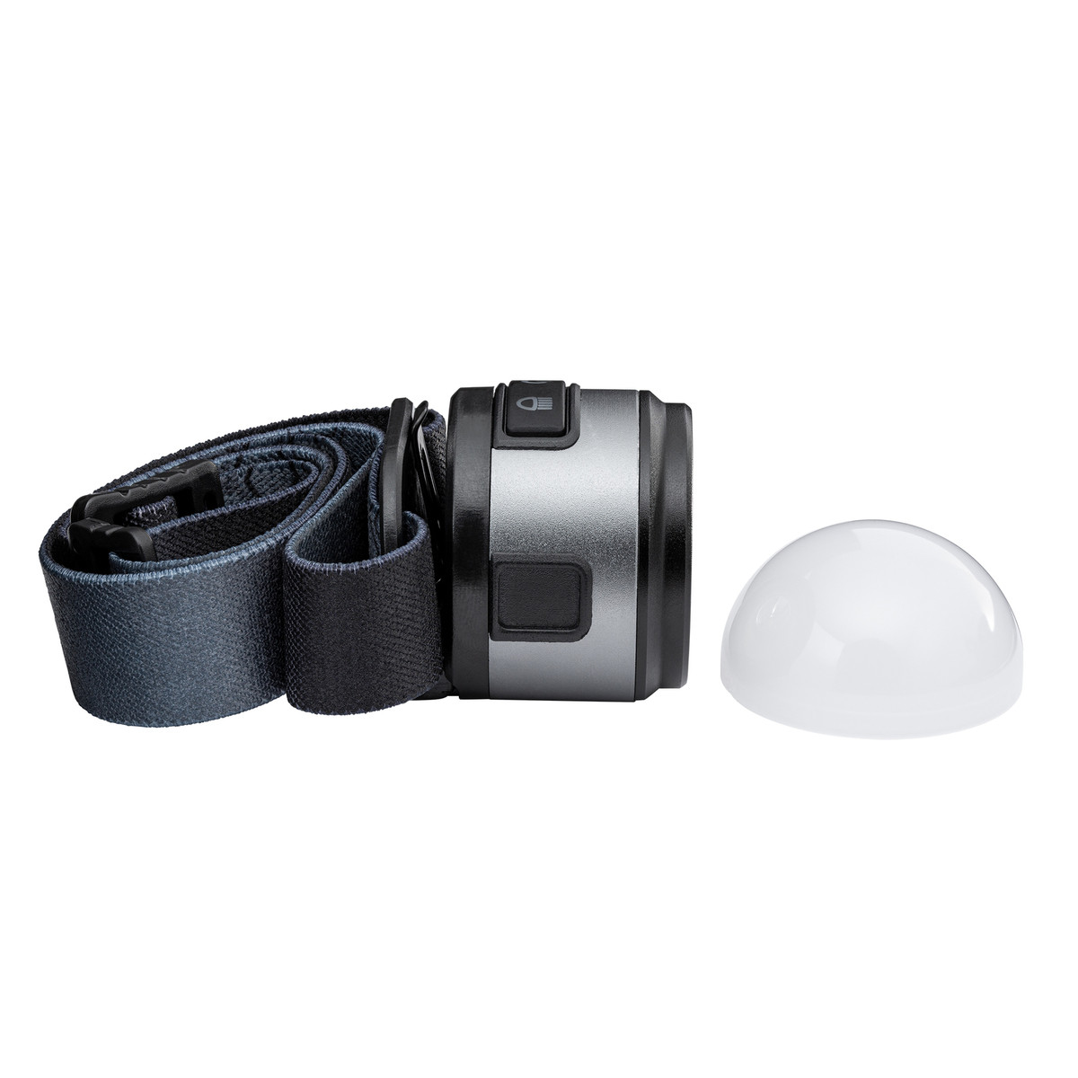 Oplaadbare Multifunctionele Hoofdlamp REEVES-CLERDON grijs Oplaadbare Multifunctionele Hoofdlamp REEVES-CLERDON grijs