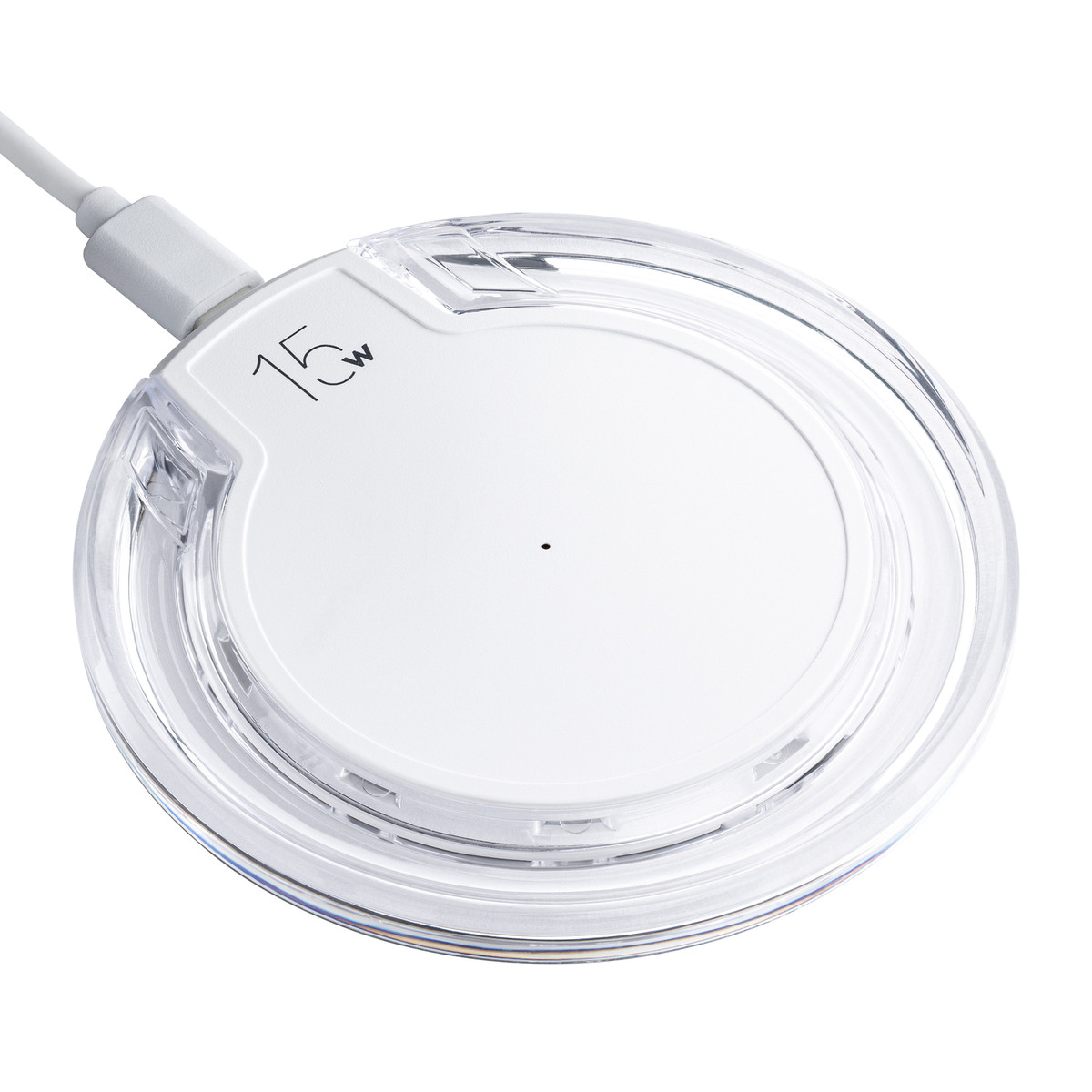 Draadloze Oplader REEVES-COPPERWAVE wit 15 Watt