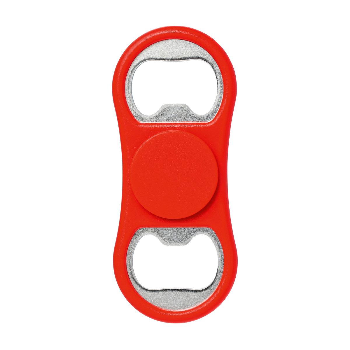 Spinner bottle opener REFLECTS-LERWICK red Spinner bottle opener REFLECTS-LERWICK red