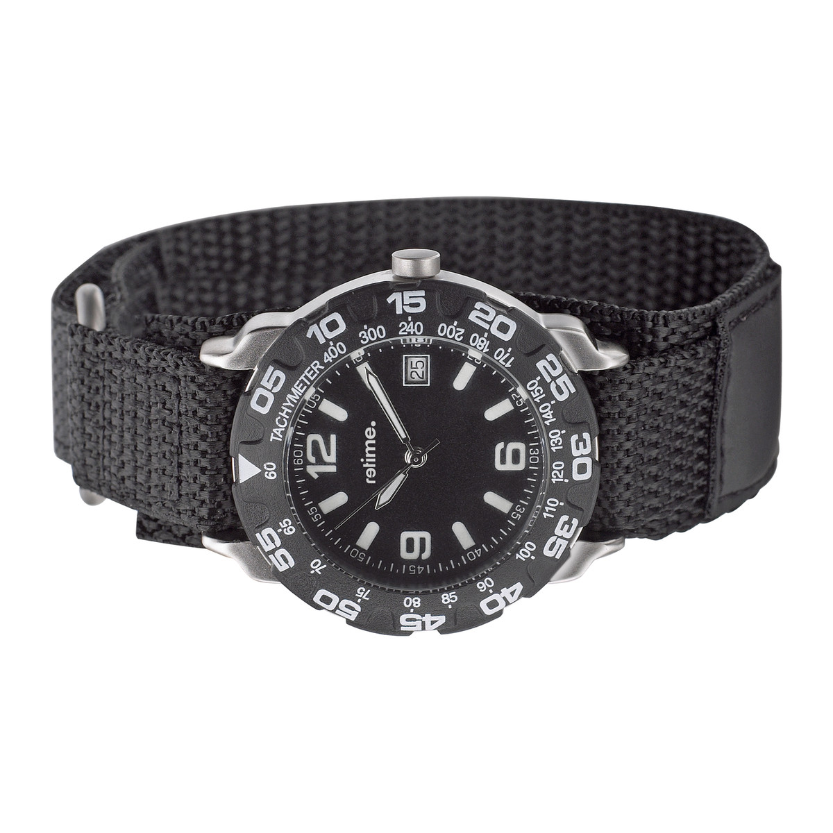 Armbanduhr REFLECTS-SPORT schwarz Armbanduhr REFLECTS-SPORT schwarz