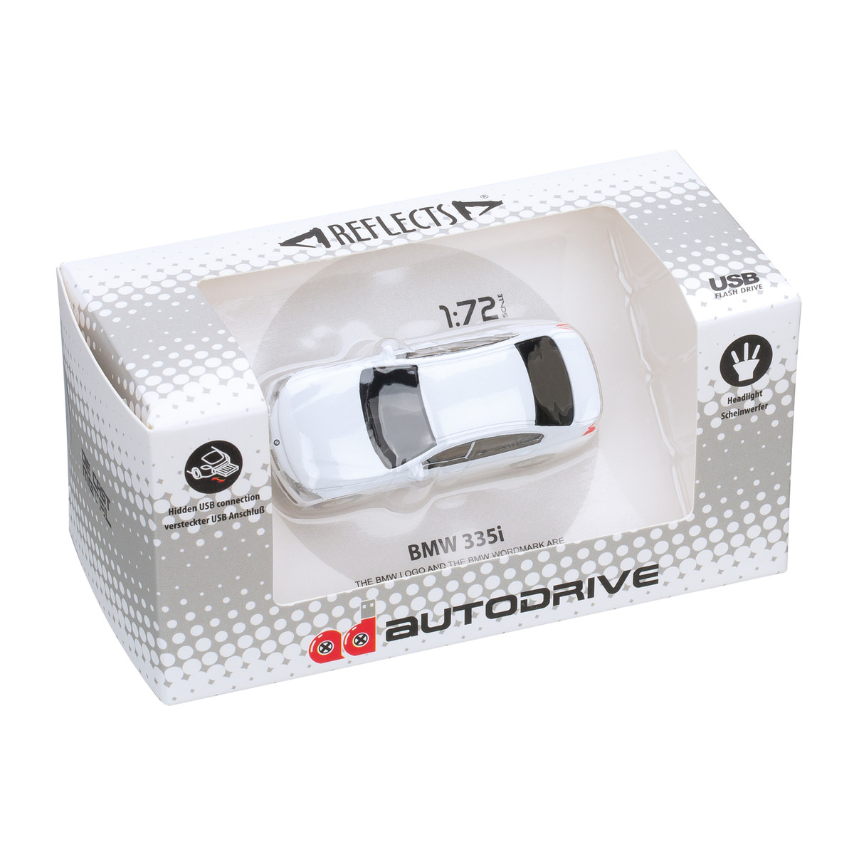 USB-Speicherstick BMW 335i 1:72 WHITE 16GB USB-Speicherstick BMW 335i 1:72 WHITE 16GB