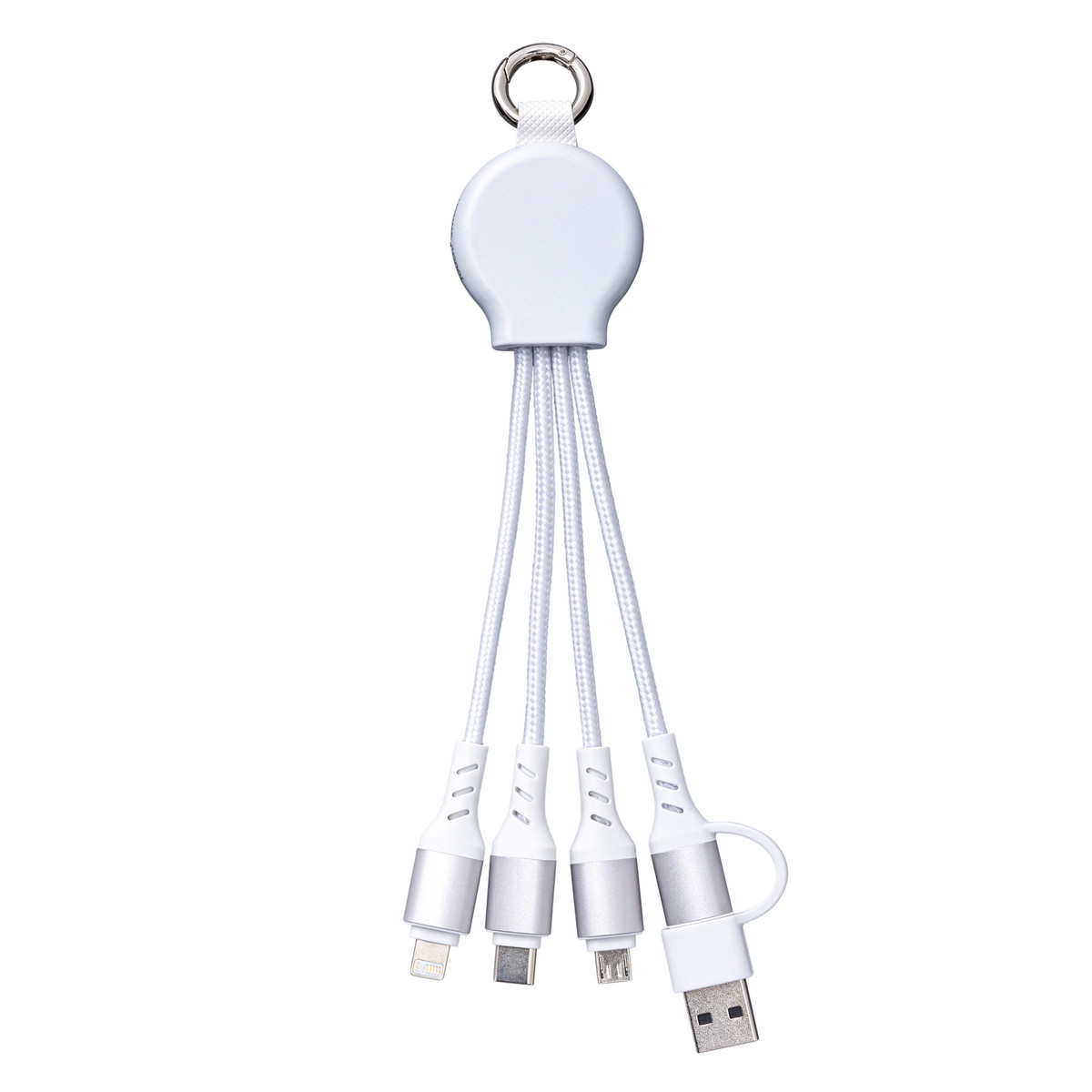 6-in-1 Charging Cable with Light REEVES-PUHALANI SWITCH white / white