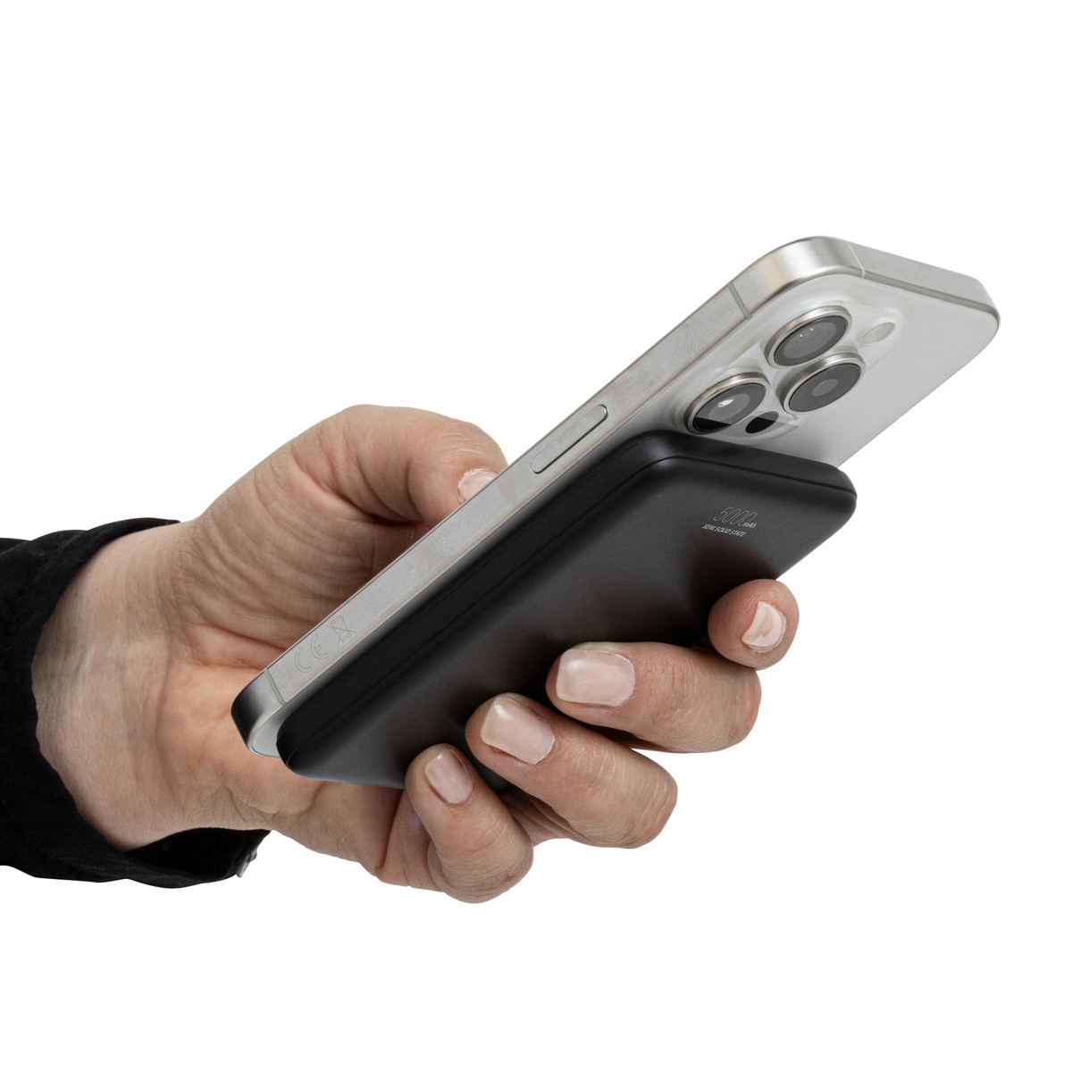 Magnetische 15W Wireless Powerbank REEVES-WATTRON PLUS V schwarz 5000 mAh Magnetische 15W Wireless Powerbank REEVES-WATTRON PLUS V schwarz 5000 mAh
