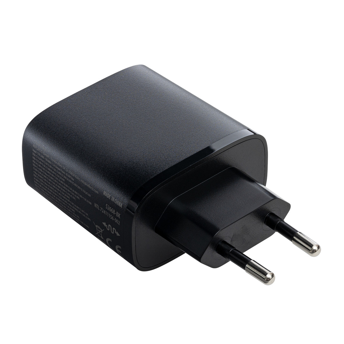 USB Charger GaN 3-Port REEVES-LIMA black 65 Watt