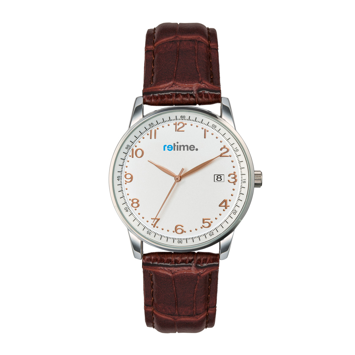Montre RETIME-BUDGET 312-3 marron 37,5mm 