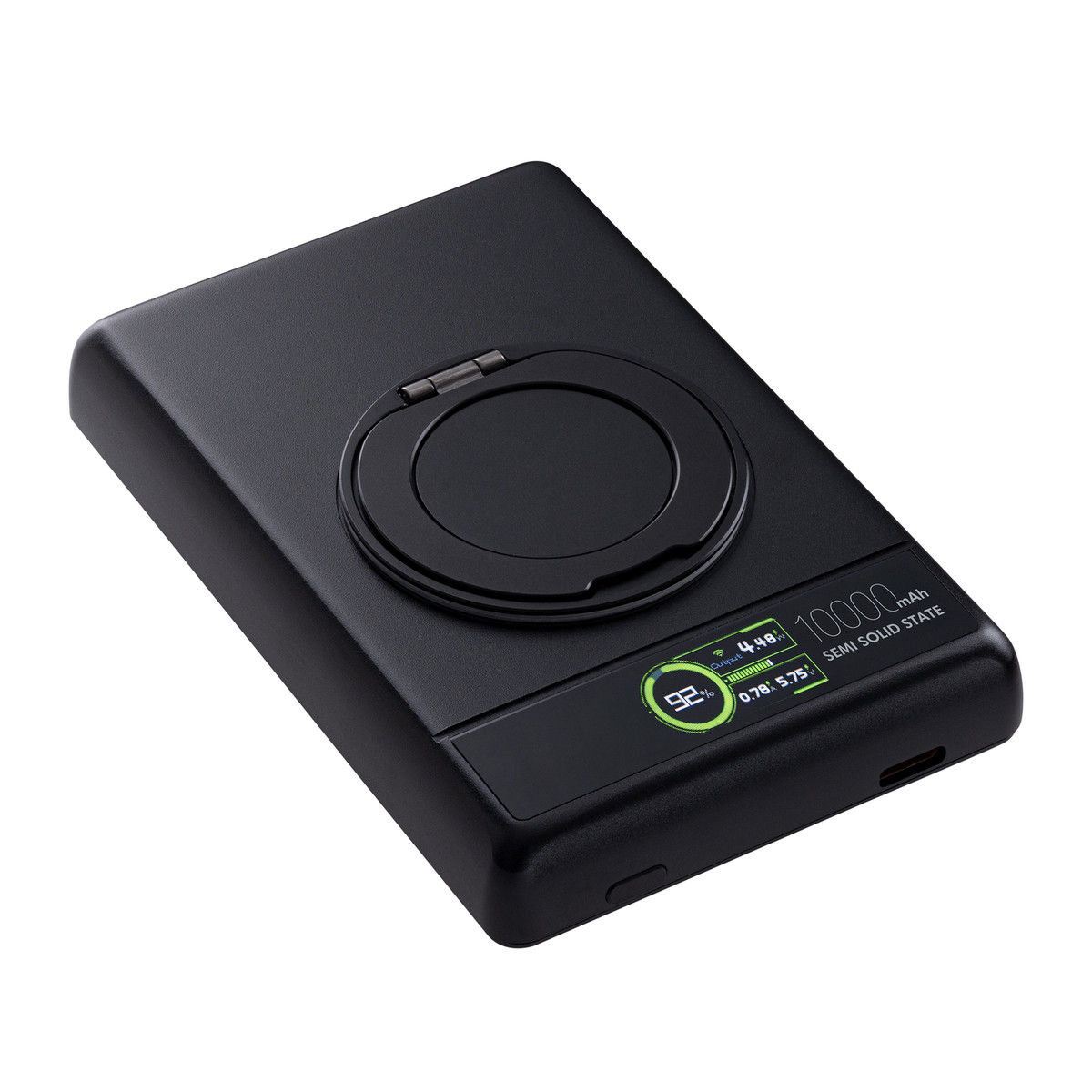 Magnetic 15W Wireless Powerbank REEVES-WATTRON ULTRA X ALU black 10000 mAh